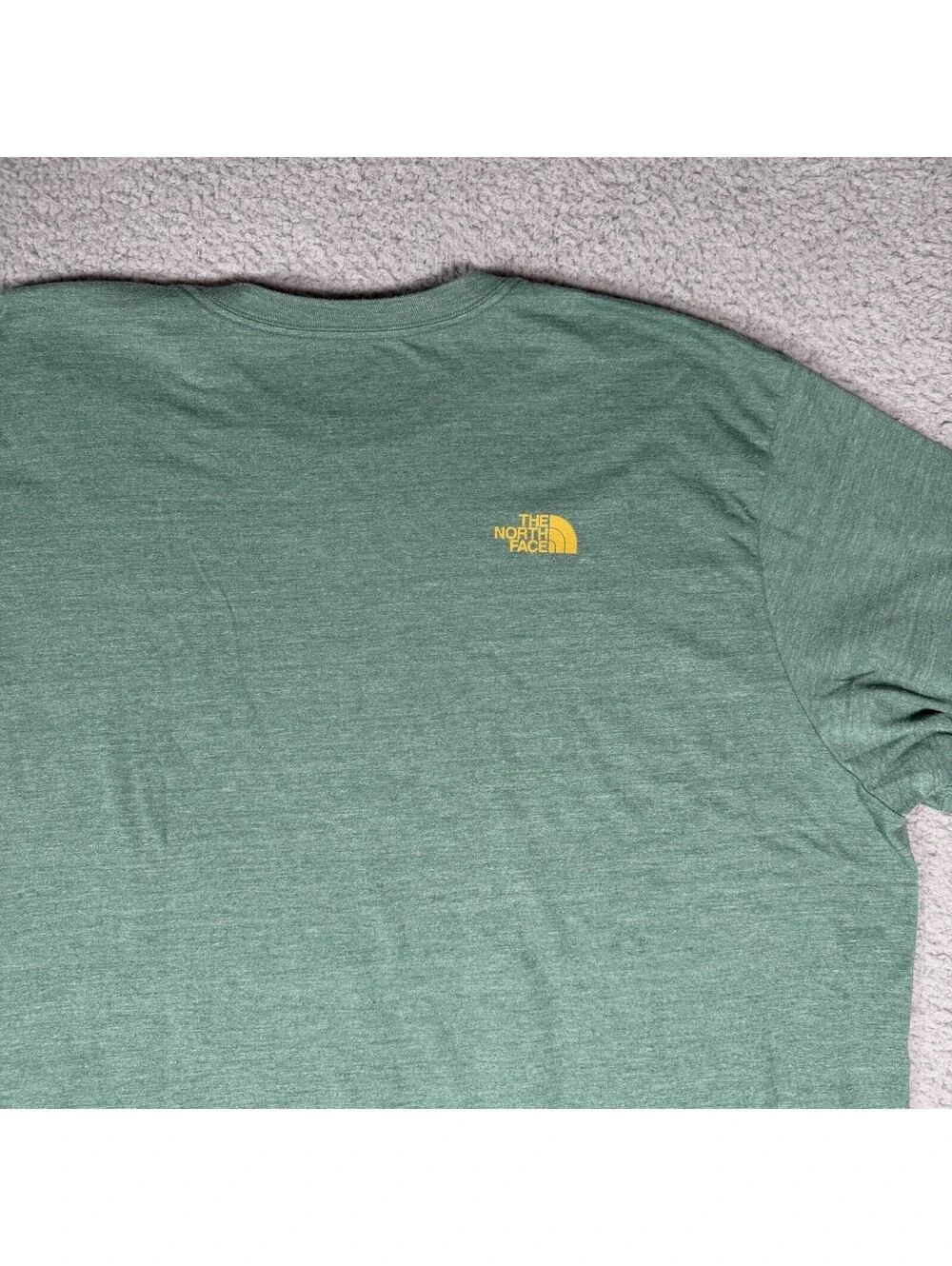 The North Face Men's 3XL Green Short Sleeve Graphic T-Shirt Crew Neck Soft